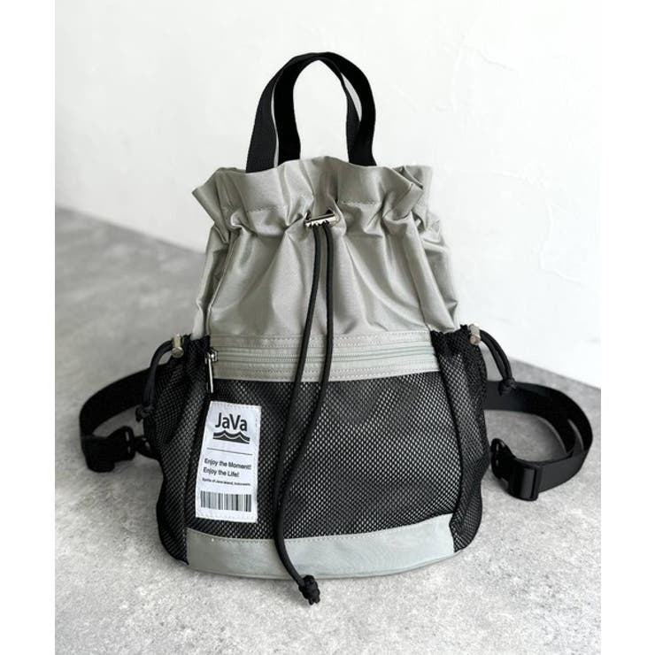 《JaVa ジャバコラボ》毎日の相棒バッグ！メッシュ使い巾着２WAYリュック | Classical Elf  | 詳細画像21 
