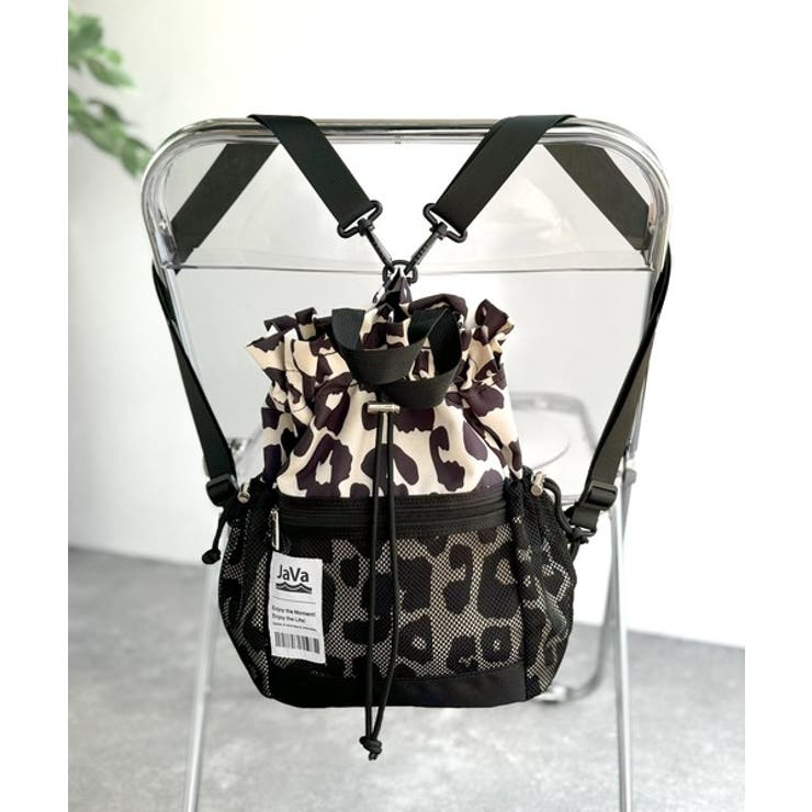 《JaVa ジャバコラボ》毎日の相棒バッグ！メッシュ使い巾着２WAYリュック | Classical Elf  | 詳細画像22 