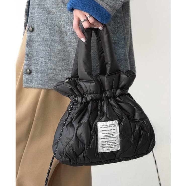 2wayシルエットでシーンを選ばず活躍♪キルティングパフィドロストバッグ | Classical Elf  | 詳細画像11 