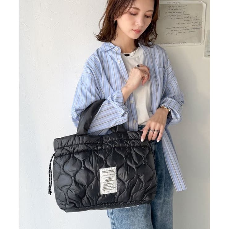 2wayシルエットでシーンを選ばず活躍♪キルティングパフィドロストバッグ | Classical Elf  | 詳細画像13 