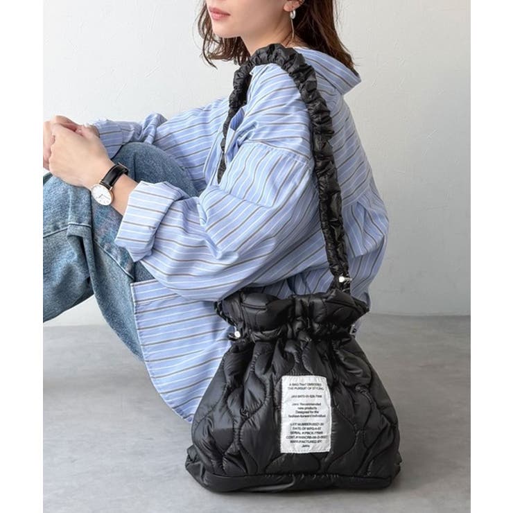 2wayシルエットでシーンを選ばず活躍♪キルティングパフィドロストバッグ | Classical Elf  | 詳細画像14 