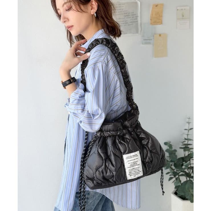 2wayシルエットでシーンを選ばず活躍♪キルティングパフィドロストバッグ | Classical Elf  | 詳細画像15 