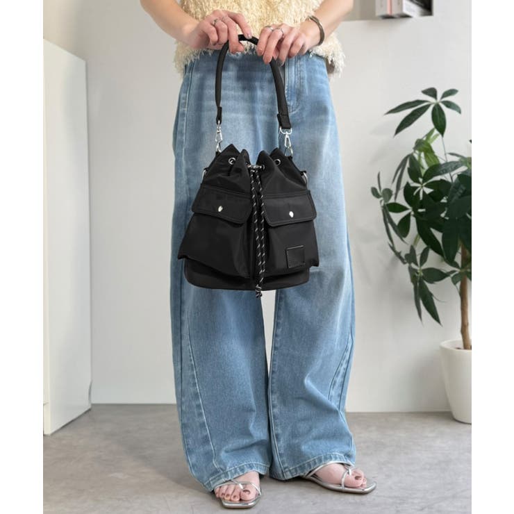 《JaVaジャバコラボ》おしゃれなのに、機能的。2wayダブルポケットバッグ | Classical Elf  | 詳細画像8 