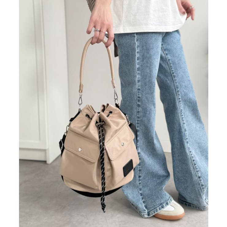 《JaVaジャバコラボ》おしゃれなのに、機能的。2wayダブルポケットバッグ | Classical Elf  | 詳細画像11 