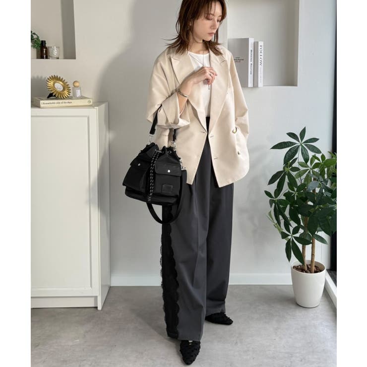 《JaVaジャバコラボ》おしゃれなのに、機能的。2wayダブルポケットバッグ | Classical Elf  | 詳細画像4 