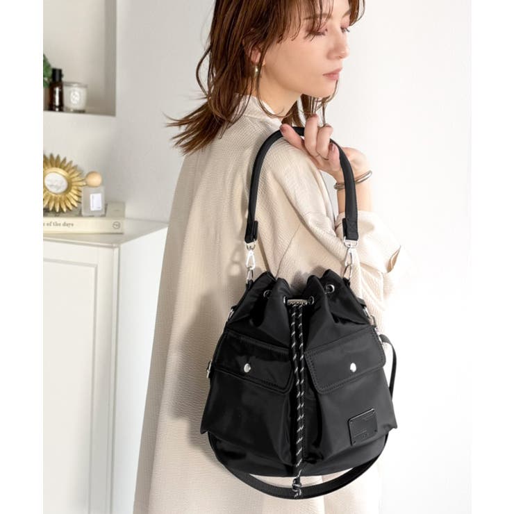 《JaVaジャバコラボ》おしゃれなのに、機能的。2wayダブルポケットバッグ | Classical Elf  | 詳細画像5 