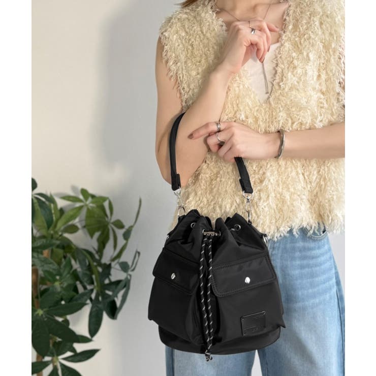 《JaVaジャバコラボ》おしゃれなのに、機能的。2wayダブルポケットバッグ | Classical Elf  | 詳細画像6 