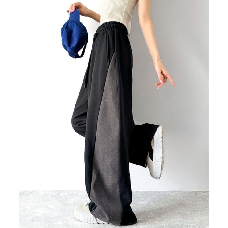 ゆるっと穿きこなす。サイド切り替え裏使いスウェットパンツ | Classical Elf  | 詳細画像11 