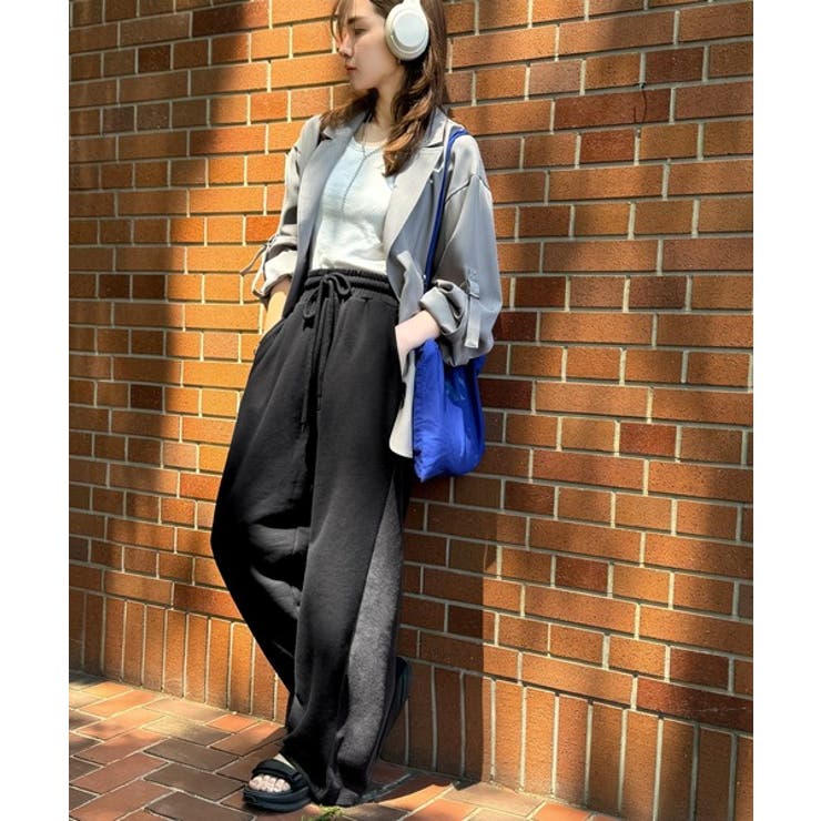 ゆるっと穿きこなす。サイド切り替え裏使いスウェットパンツ | Classical Elf  | 詳細画像20 