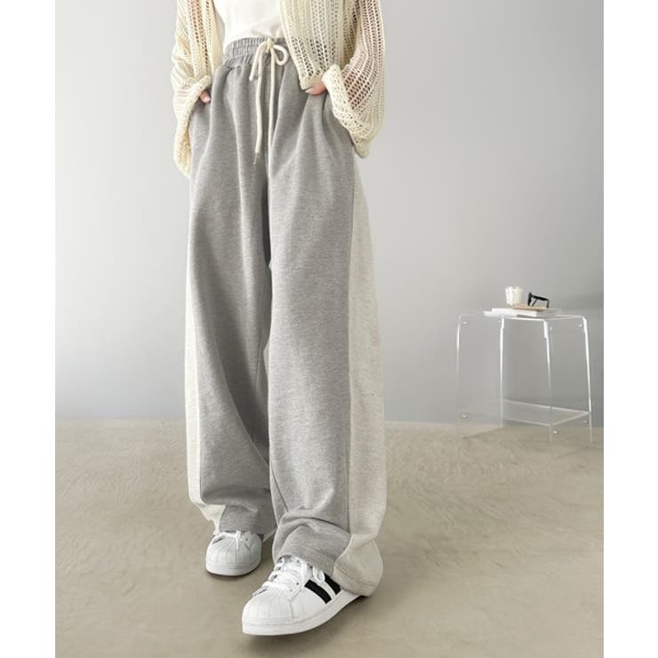 ゆるっと穿きこなす。サイド切り替え裏使いスウェットパンツ | Classical Elf  | 詳細画像23 