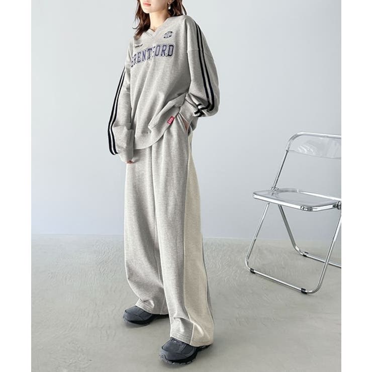 ゆるっと穿きこなす。サイド切り替え裏使いスウェットパンツ | Classical Elf  | 詳細画像27 