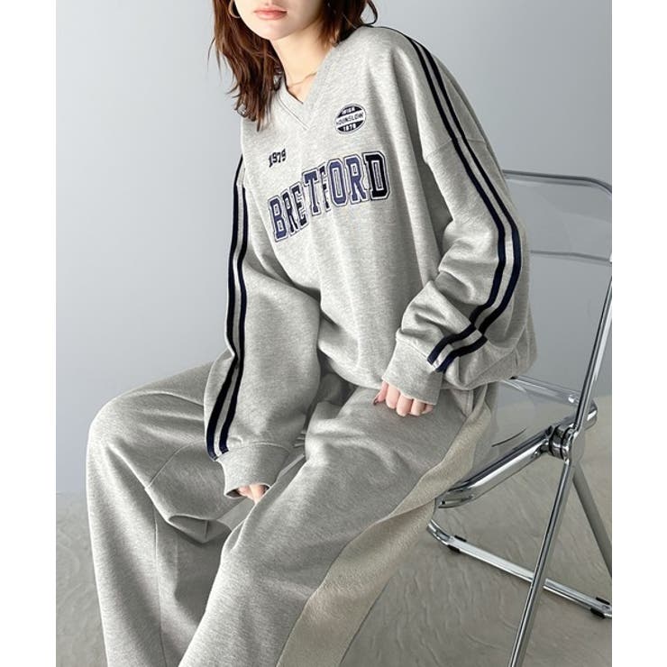 ゆるっと穿きこなす。サイド切り替え裏使いスウェットパンツ | Classical Elf  | 詳細画像28 