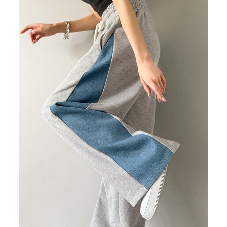 ゆるっと穿きこなす。サイド切り替え裏使いスウェットパンツ | Classical Elf  | 詳細画像31 