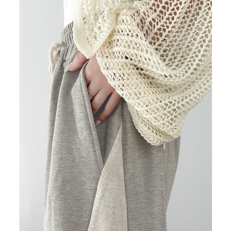 ゆるっと穿きこなす。サイド切り替え裏使いスウェットパンツ | Classical Elf  | 詳細画像42 