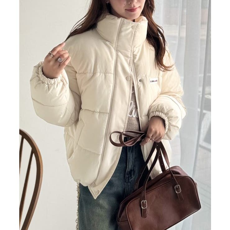 《JaVaジャバコラボ》トレンド感も暖かさも叶える。ショート丈スタンドネック中綿… | Classical Elf  | 詳細画像8 