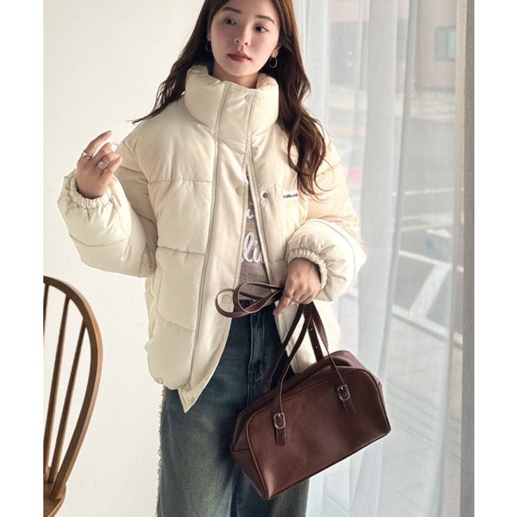 《JaVaジャバコラボ》トレンド感も暖かさも叶える。ショート丈スタンドネック中綿… | Classical Elf  | 詳細画像9 