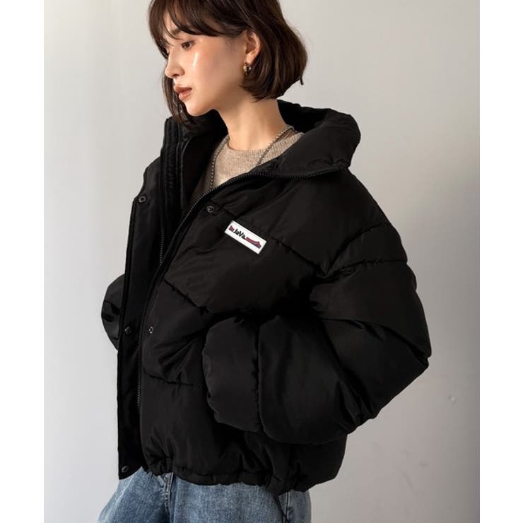 《JaVaジャバコラボ》トレンド感も暖かさも叶える。ショート丈スタンドネック中綿… | Classical Elf  | 詳細画像17 