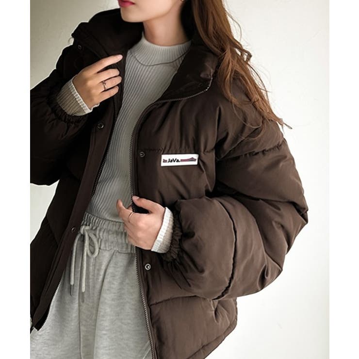 《JaVaジャバコラボ》トレンド感も暖かさも叶える。ショート丈スタンドネック中綿… | Classical Elf  | 詳細画像36 