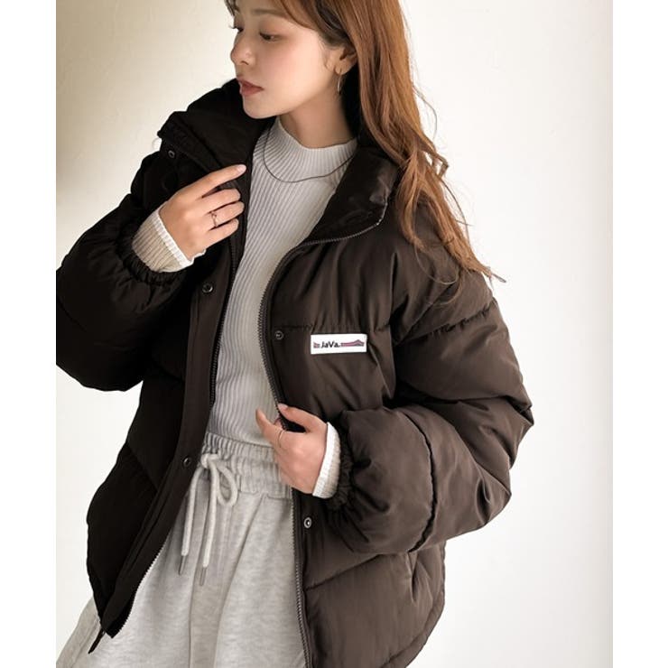 《JaVaジャバコラボ》トレンド感も暖かさも叶える。ショート丈スタンドネック中綿… | Classical Elf  | 詳細画像37 