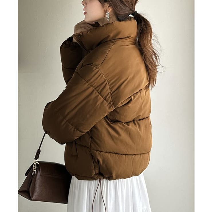 《JaVaジャバコラボ》トレンド感も暖かさも叶える。ショート丈スタンドネック中綿… | Classical Elf  | 詳細画像44 