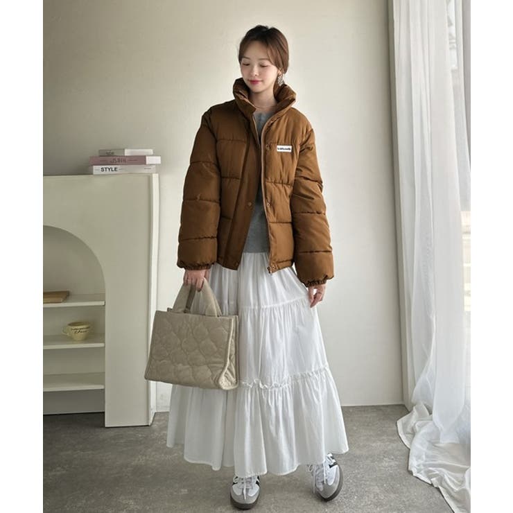 《JaVaジャバコラボ》トレンド感も暖かさも叶える。ショート丈スタンドネック中綿… | Classical Elf  | 詳細画像45 