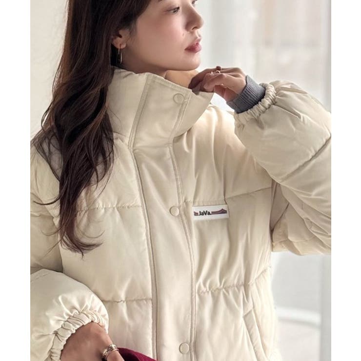 《JaVaジャバコラボ》トレンド感も暖かさも叶える。ショート丈スタンドネック中綿… | Classical Elf  | 詳細画像4 