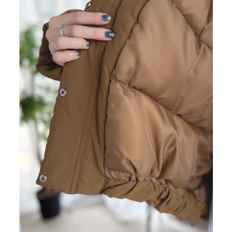 衿2WAYで旬映え。衿取り外し可能エッグライン中綿ブルゾン | Classical Elf  | 詳細画像51 