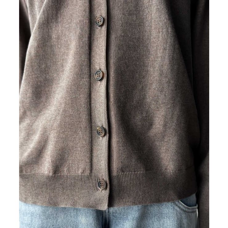着まわし自在のベーシックデザイン。配色刺繍カーディガン | Classical Elf  | 詳細画像42 