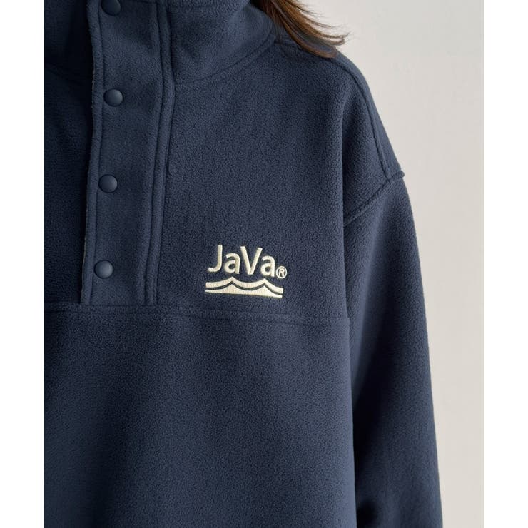 《JaVaジャバコラボ》ふんわり暖か。軽量配色フリースハーフジッププルオーバー（… | Classical Elf  | 詳細画像52 