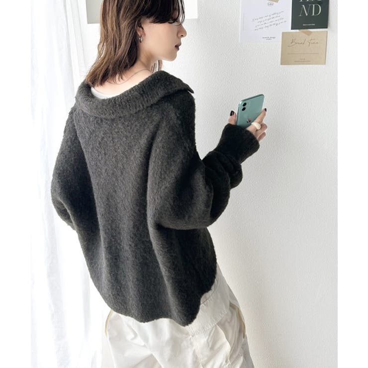 Javaジャバコラボ》ふわモコでほっこり気分 起毛ハーフボタン付 Javaジャバコラボ》ふわモコでほっこり気分 起毛ハーフボタン付