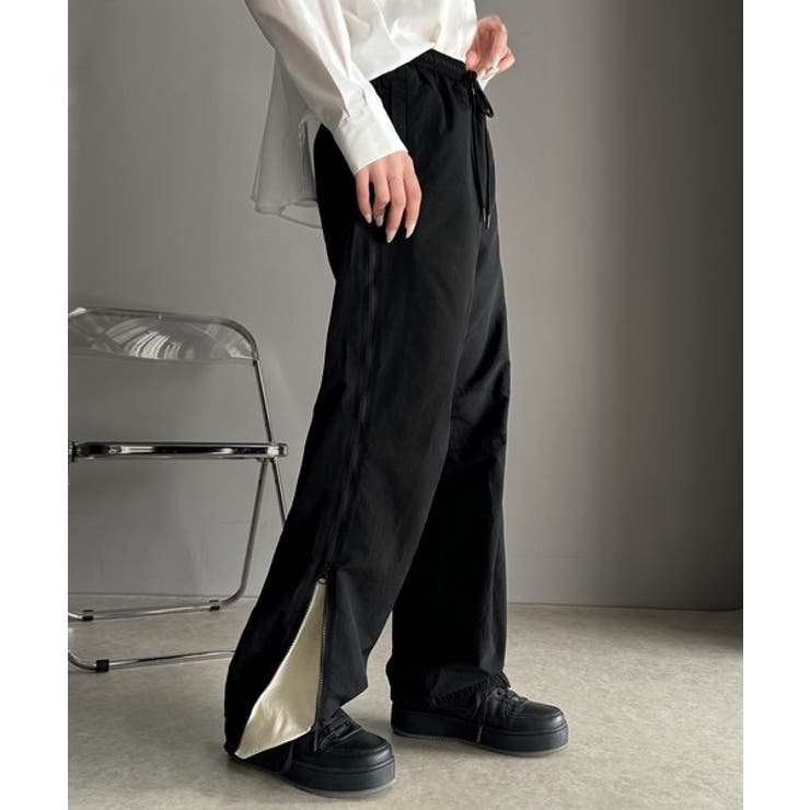 スポーティー＆スタイリッシュ。サイドジップ配色シャカシャカパンツ | Classical Elf  | 詳細画像11 