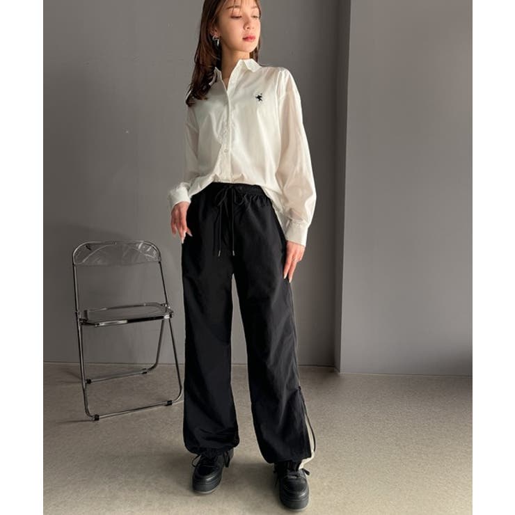 スポーティー＆スタイリッシュ。サイドジップ配色シャカシャカパンツ | Classical Elf  | 詳細画像12 