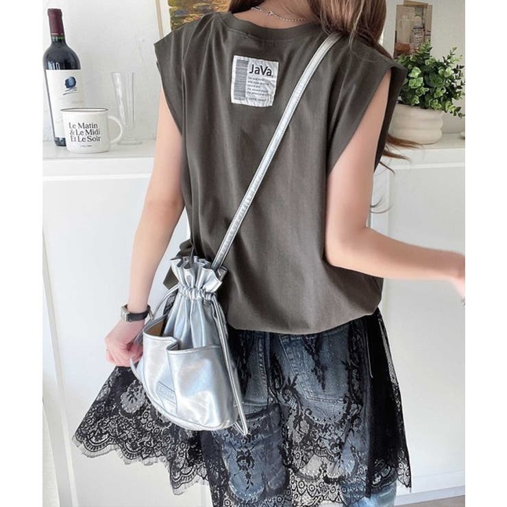 《JaVaジャバコラボ》１枚で旬な着こなし♪レースコンビチュニックTシャツワンピ… | Classical Elf  | 詳細画像15 