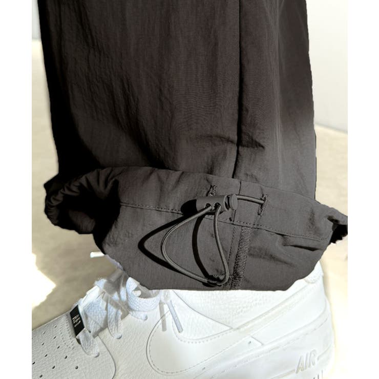 《JaVa ジャバ別注》ワイドな今っぽシルエット メンズライク裾ドロストペインタ… | Classical Elf  | 詳細画像29 