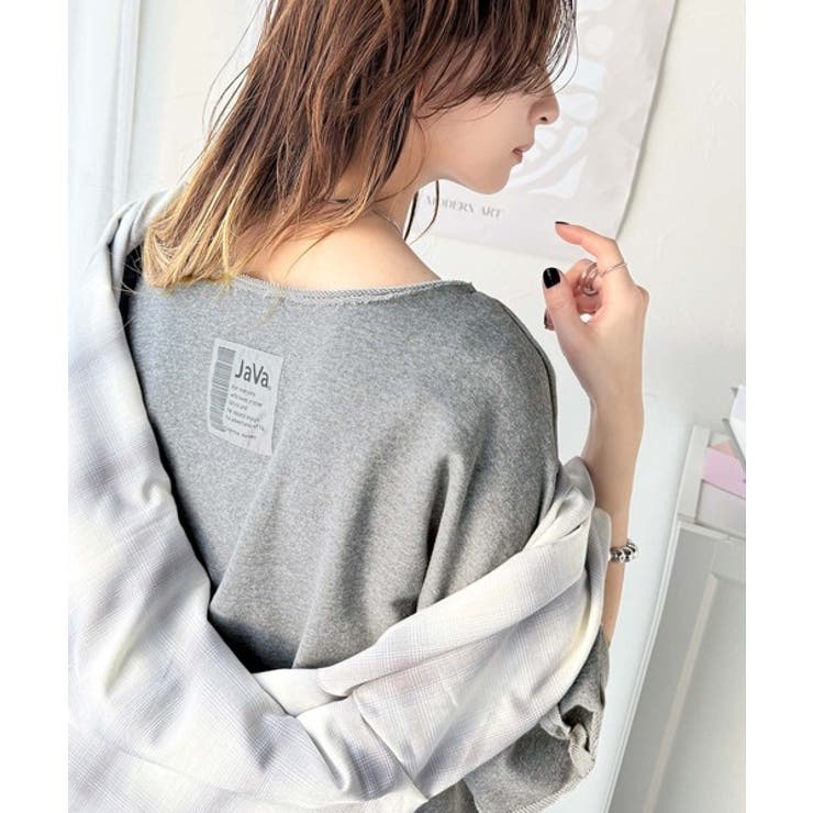 カジュアルコーデ の主役に。半袖ダメージ加工裏毛プルオーバー | Classical Elf  | 詳細画像10 