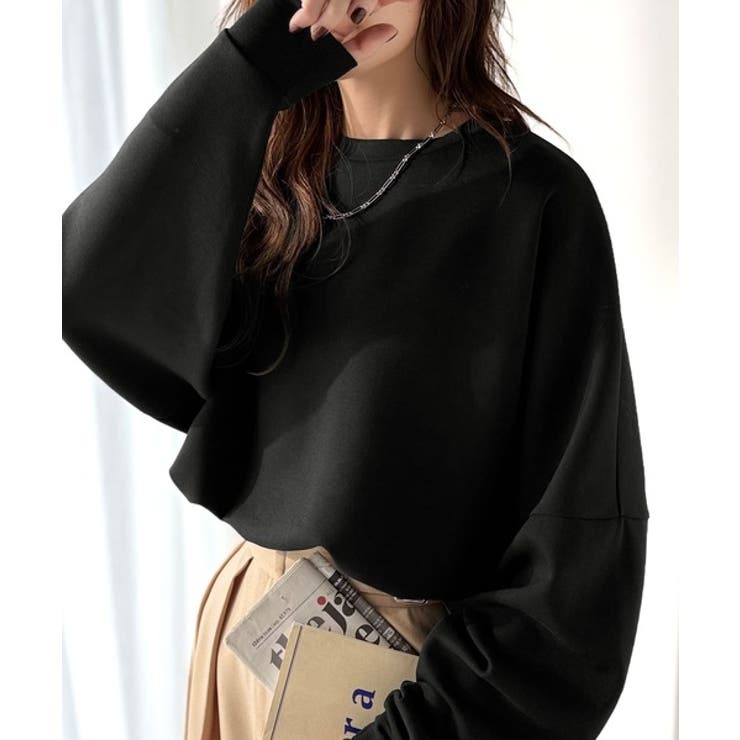 劇団一世風靡　ドルマントレーナー antiqua トレーナー スウェット 綿100%裏毛ドルマントレーナー