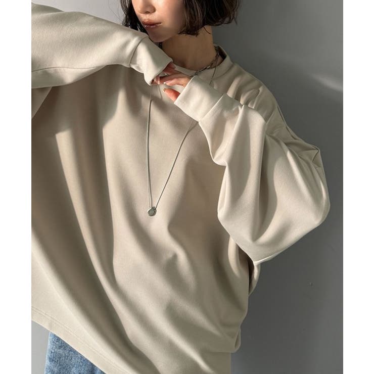 上品な抜け感と艶感◎ドルマンダンボール素材ビッグトレーナー | Classical Elf  | 詳細画像39 