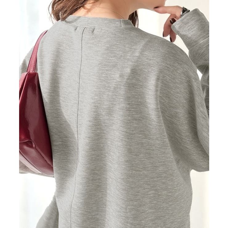 上品な抜け感と艶感◎ドルマンダンボール素材ビッグトレーナー | Classical Elf  | 詳細画像49 