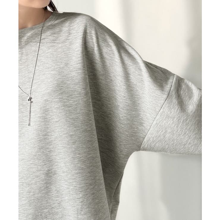 上品な抜け感と艶感◎ドルマンダンボール素材ビッグトレーナー | Classical Elf  | 詳細画像50 