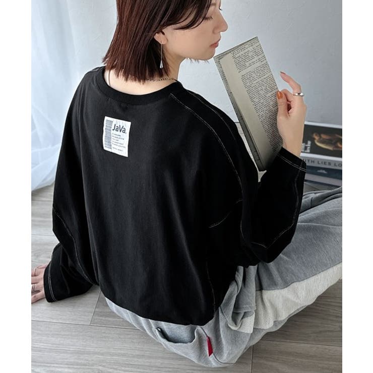 ゆるっと大人カジュアル。綿100%ドルマンスリーブカットロンTEE | Classical Elf  | 詳細画像9