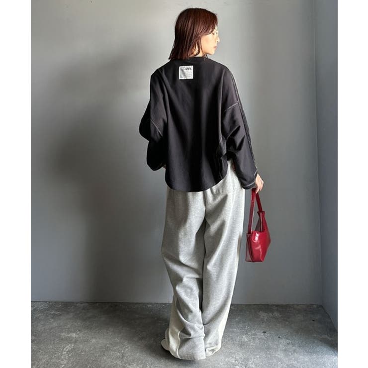 ゆるっと大人カジュアル。綿100%ドルマンスリーブカットロンTEE | Classical Elf  | 詳細画像11