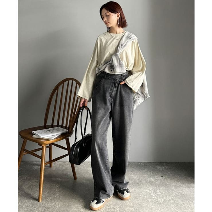 ゆるっと大人カジュアル。綿100%ドルマンスリーブカットロンTEE | Classical Elf  | 詳細画像18