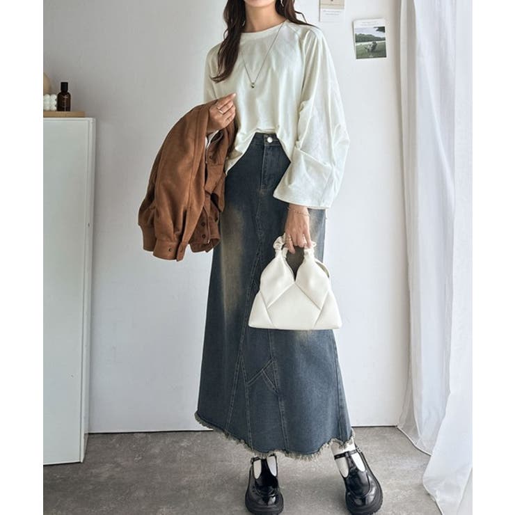 ゆるっと大人カジュアル。綿100%ドルマンスリーブカットロンTEE | Classical Elf  | 詳細画像2