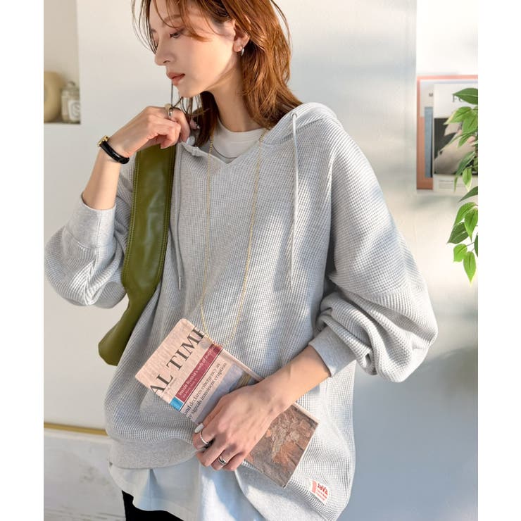 杢グレー | 《JaVa ジャバコラボ》毎日着たい、今っぽゆるっとシルエット。綿100％オーバ… | Classical Elf 