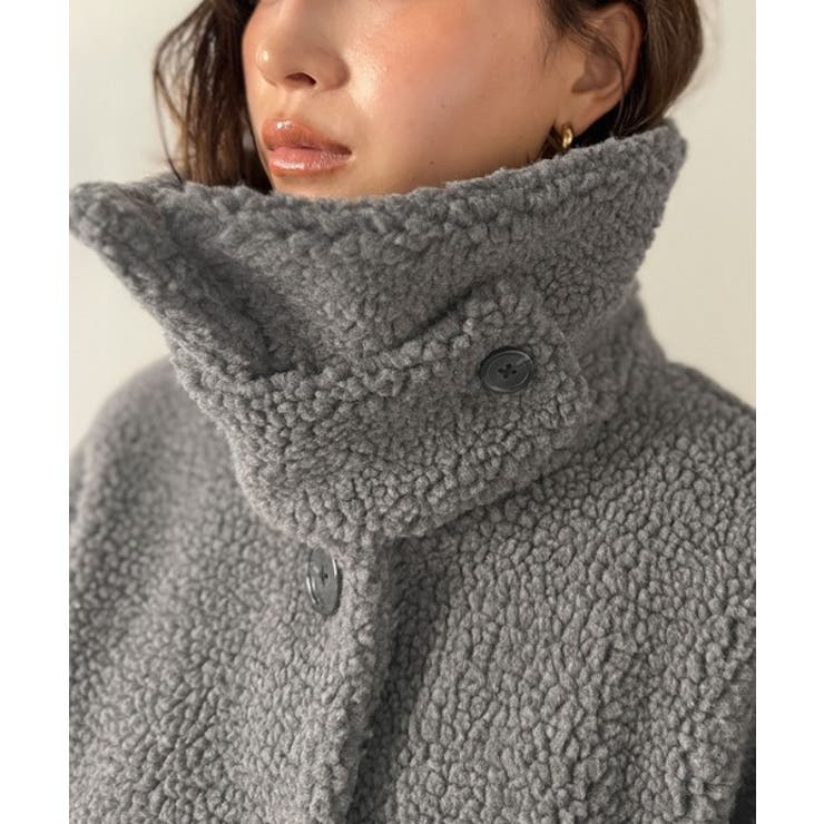 《JaVaジャバコラボ》纏う大人ボアが包み込む♪ボアショートブルゾン | Classical Elf  | 詳細画像37 