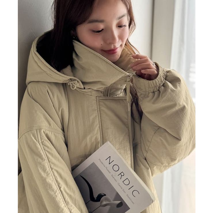 《JaVaジャバコラボ》ボリュームシルエットで魅せる、今年の主役アウター。フード… | Classical Elf  | 詳細画像13 