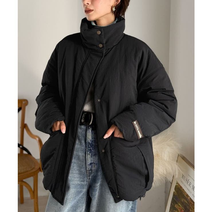  ヘビロテ確定♪ゆったり暖か一軍アウター！スタンドカラービックポケットナイロンブ… | Classical Elf  | 詳細画像9 
