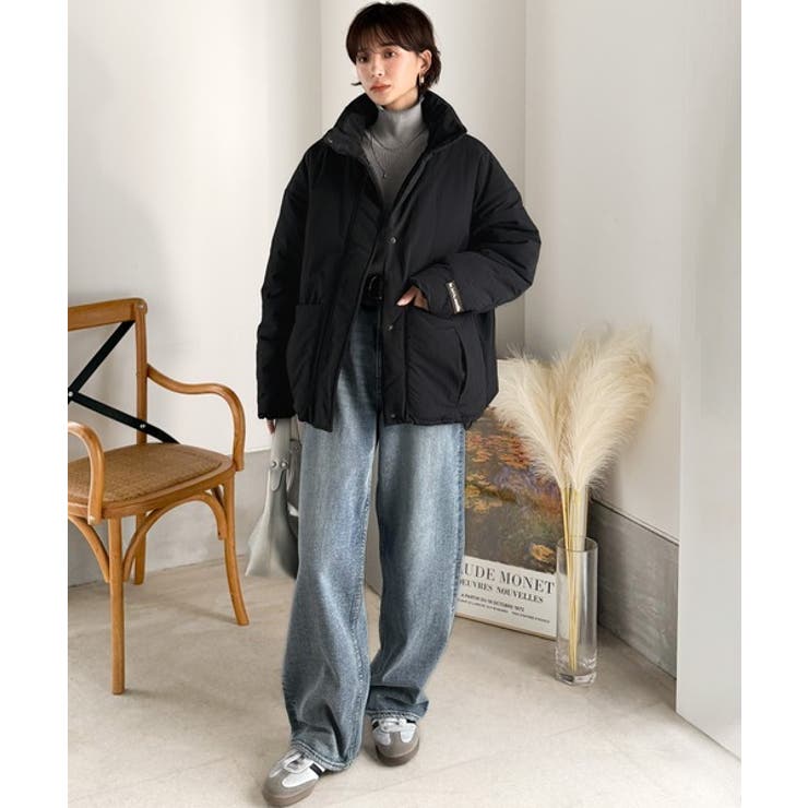  ヘビロテ確定♪ゆったり暖か一軍アウター！スタンドカラービックポケットナイロンブ… | Classical Elf  | 詳細画像11 