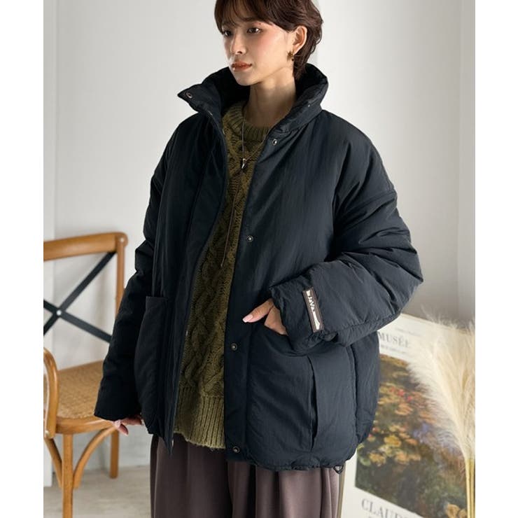 ヘビロテ確定♪ゆったり暖か一軍アウター！スタンドカラービックポケットナイロンブ… | Classical Elf  | 詳細画像12 