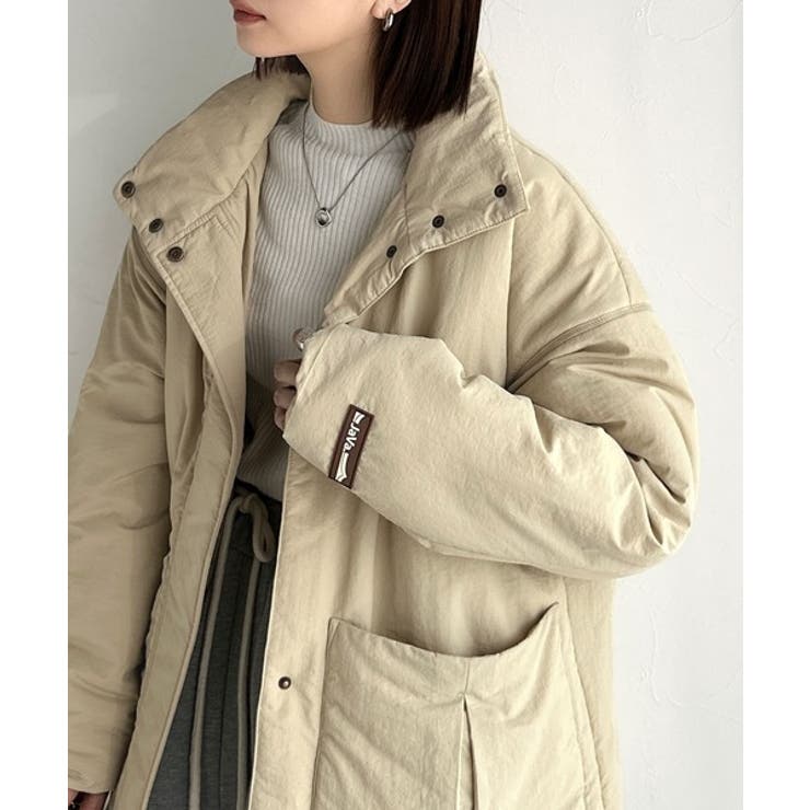  ヘビロテ確定♪ゆったり暖か一軍アウター！スタンドカラービックポケットナイロンブ… | Classical Elf  | 詳細画像16 